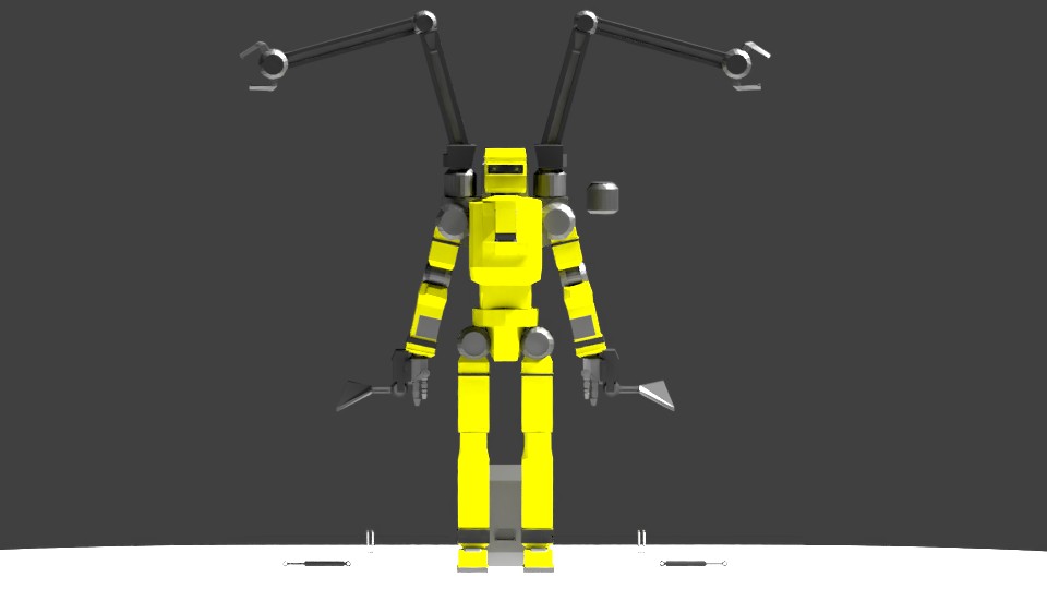 Low Poly Construction Mech -Adjutor preview image 1